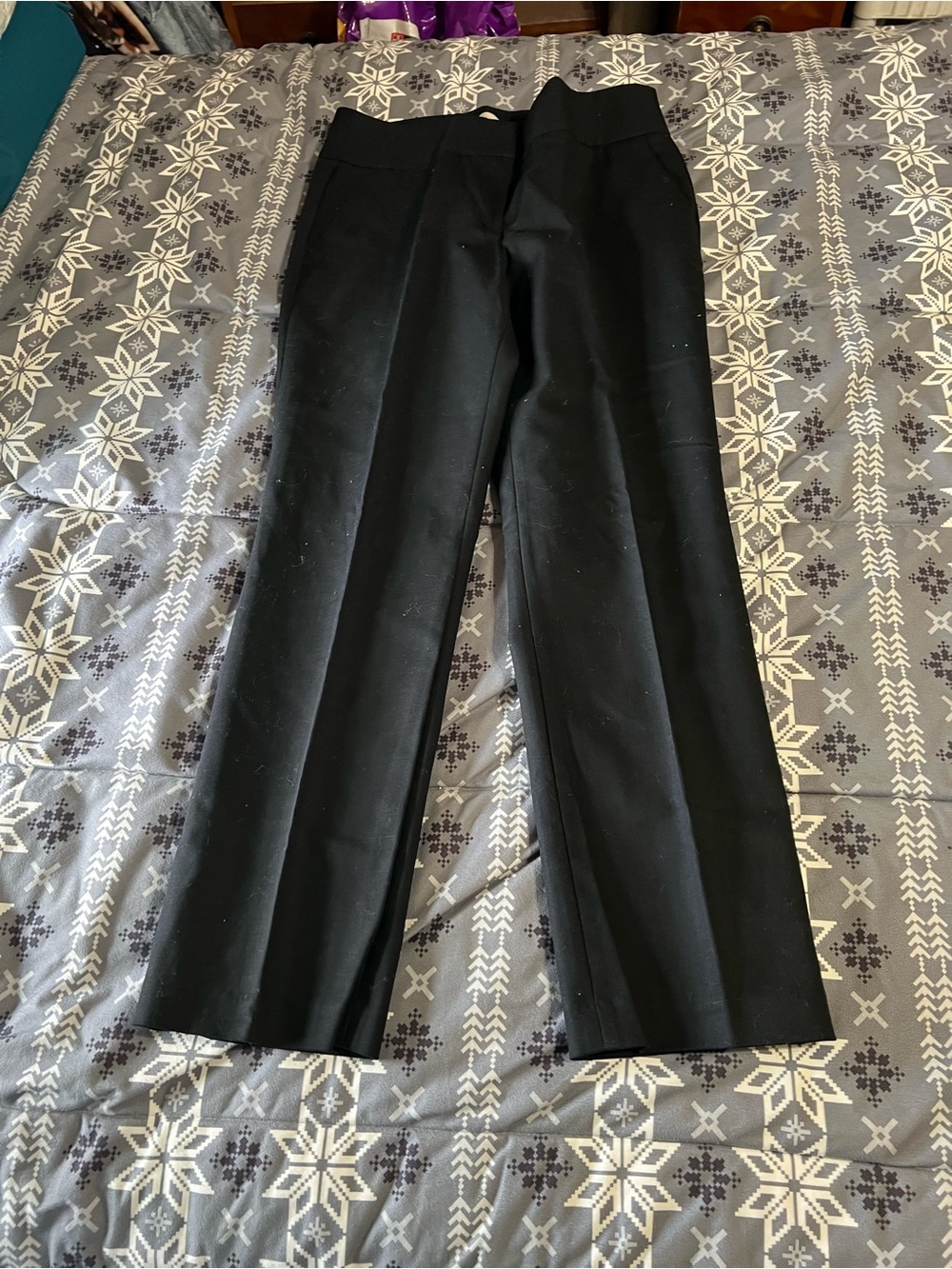 Laura Ashley Black Women's Dress Pants